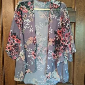 Floral kimono